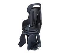 BOBIKE 8011500001 - Siège arrière GO MAXI AVS+, monté sur un porte-bagages AVS+ pour vélos, adapté aux enfants avec un poids maximal de 22 kg, couleur Urban Noir