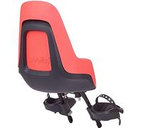 BOBIKE 8012000016 - One Mini siège Avant pour vélos avec Roues de 26" à 29" adapté aux Enfants d'un Poids Maximum de 15 kg avec ancrage dans Le Tube de Direction de Couleur Flamant Rose Ardent