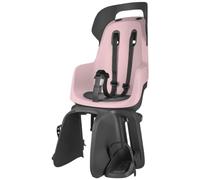 Bobike 8012300004 GO Maxi CFS XR Siège Vélo Arrière pour Porte-Bagages, Enfant De 9 Mois À 6 Ans, Max 22 kg, Repose-Pieds Réglables, Montage sans Outils, Rose Barbe À Papa