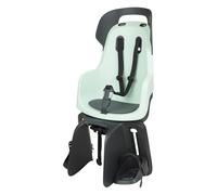 BOBIKE 8012300013 - Siège arrière GO Maxi avec Support Porte-Bagages MIK-HD pour vélos avec Roues de 26" à 29" en Couleur Guimauve Menthe