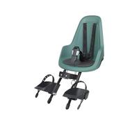 BOBIKE 8012500006 Go Mini Siège Vélo Avant pour Bébés et Tout-Petits pour Tube de Direction - Sûr, Réglable, Confortable et Élégant pour Bébés de 9 Mois à 3 Ans, Jusqu’à 15kg, Menthe