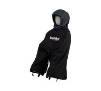 BOBIKE 8015300262 - Housse Thermique multifonctionnelle imperméable pour Enfants et Chaise, pour Garder Votre bébé réglable au Chaud et au Sec de Tucanourbano en Couleur Noir
