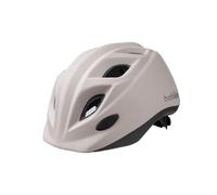 Bobike 8740800019 Casque Enfants XS 48-52 cm, Casque pour Enfants 2-4 Ans, Casque Vélo Unisexe avec 10 Aérations, Léger, Deux Autocollants Réfléchissants Et Filet Anti-Insectes, Vanille Cupcake Mat