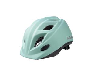 Bobike 8740800021 Casque Enfants XS 48-52 cm, Casque pour Enfants 2-4 Ans, Casque Vélo Unisexe avec 10 Aérations, Léger, Deux Autocollants Réfléchissants Et Filet Anti-Insectes, Guimauve Menthe Mat