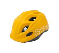 BOBIKE 8740900011 - Casque de vélo pour Enfants One Plus Taille réglable S (52-56 cm) Qui se Combine Parfaitement avec Les sièges de sécurité GO de Couleur Strong Mustard