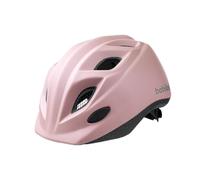 Bobike 8740900020 Casque Enfants S 52-56cm, Casque Enfants à Partir de 5 Ans, Casque Vélo Unisexe avec 10 Aérations, Léger, Deux Autocollants Réfléchissants, Rose Barbe À Papa Mat