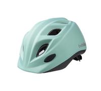 Bobike 8740900021 Casque Enfants S 52-56cm, Casque Enfants à Partir de 5 Ans, Casque Vélo Unisexe Avec 10 Aérations, Léger, Deux Autocollants Réfléchissants Et Filet Anti-Insectes, Guimauve Menthe Mat