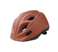 Bobike 8740900023 Casque Enfants S 52-56cm, Casque Enfants à Partir de 5 Ans, Casque Vélo Unisexe Avec 10 Aérations, Léger, Deux Autocollants Réfléchissants Et Filet Anti-Insectes, Marron Chocolat Mat