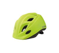 Bobike 8741700006 Casque Bébé XXS 44-48 Cm pour Bébé de 9 Mois à 2 Ans, Casque Tout-Petit Unisexe avec 10 Ouvertures, Casque de Vélo Léger, Ajustable, Luciole Fluo Mat