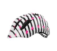 BOBIKE 8742100007 - Plus Casque de vélo pour Enfants Taille réglable S (52-56 cm) avec Construction moulée Offre Une Meilleure Protection de sécurité pour Le Dos en Couleur Zebra Pink
