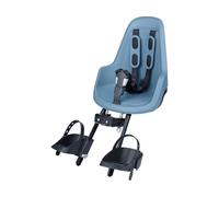 bobike Siège Enfant pour l'Avant ONE Mini avec Fixation bleue