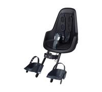 Bobike Siège vélo enfant One Mini Front – Max 15 kg – Garçon – Argenté/Noir