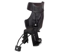 BOBIKE 8011300026 - Siège arrière Exclusive Tour Plus Pas de LED pour vélos avec Roues de 26" à 29" adapté aux Enfants d'un Poids Maximum de 22 kg avec ancrage au Cadre en Couleur Noir Urban