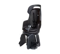 Bobike Siège vélo enfant Bike Go Mik HD – arrière, jusqu'à 22 kg – Noir (Garçon)