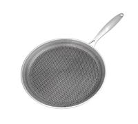 Bobikuke Crêpière en Acier Inoxydable 26 cm pour Induction