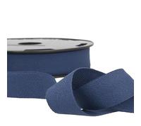 Bobine 50m sergé Coton Bleu Marine - Taille 50mm