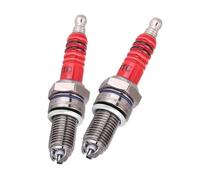BOBINE ALLUMAGE 1/2Pcs Bougie d'allumage de course 3 triple électrode A7TC D8TC pour GY6 CG 50 70 110 125 150CC moto ATV Scooter Système d'allumage(2Pcs A7TC)