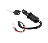 Bobine Allumage Haute Interrupteur Verrouillage Clé D'allumage Moto Universel À 4 Fils 4 Fils Adapté pour Mini Quad ATV Dirt Bike 50cc/110cc/125cc/150cc/200cc/250cc Bobine D'allumage