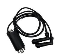 Bobine allumage Kit De Bouchons Bobines D'allumage Moto 1 Pièce Pour CB650 Pour GL1100 GL1200 VFRR750 Bougie d'allumage(Curved)