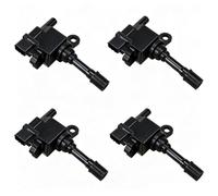 bobine allumage Pour Lancer pour Evolution 1,8l 1995-2003 | bobine allumage auto 2/4 pièces ABS + métal empêche efficacement les fuites et les courts-circuits.(4PCS)