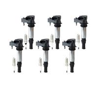 Bobine Allumage Standard Pour GMC Pour Acadia 3.6L V6 2009 6 Bobines D'allumage + Bougies Iridium Pièces Rechange Moteur Voiture