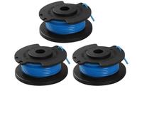 Bobine and Line RY124 Double ligne de rechange pour débroussailleuse Ryobi 18 V et 40 V, compatible avec OLT1832 P2000 P2001 P2002 P2003