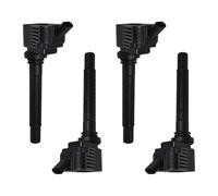 Bobine auto 68211953AA Compatible avec Jeep pour Wrangler IV JL 2.0 2017- pour Cherokee KL 2018-50050430 4 pièces bobines d'allumage