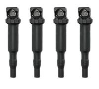 Bobine auto Compatible avec 525I L6-2.5L 2003 2004 2005 12138647689 12 13 7 571 643 Module de bobines d'allumage pièces d'assemblage de bobine d'allumage(4pcs)