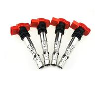 Bobine auto Compatible avec A4 8E2 B6 8EC B7 A6 C5 A8 4E2 4E8 06C905115A 06C905115B UF483 C1447 4 pièces bobines d'allumage