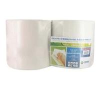 Bobine blanche pure ouate COBIC T1000 Pack 2 rouleaux G