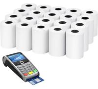 Bobine carte bancaire thermique 57 x 35 x 12 m - Rouleaux pour terminal carte bancaire - Bobine papier thermique 57x35x12 - sans BPA (20 Bobines)