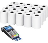 Bobine Carte Bancaire Thermique 57x35x12 M-Rouleaux Pour Terminal Carte Bancaire-Bobine Papier Thermique 57x35x12-Sans Bpa (20 Bobines)