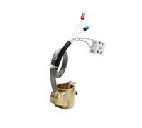 Bobine chauffante à bande de cuivre, 25x30MM 30x45MM, élément chauffant joint rond en laiton for moulage par Interjection, Thermocouple K(IDxH 25x60mm 215W)