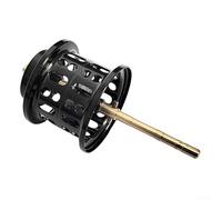 Bobine conçue pour SALAMANDURA 70, DAIWA, TATULA 70 Baitcasting Bobines avec matériau en aluminium 7075 et système de freinage fixe intégré (noir)