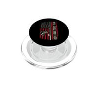 Bobine Cool Brother Bass Lover Fisherman Drapeau Américain PopSockets PopGrip pour MagSafe