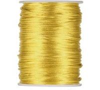 bobine cordon queue de rat 2mmx100m or - piovacarri 1253 04 Jaune G