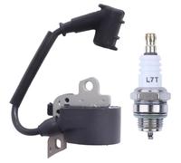 Bobine d’allumage avec bougie d’allumage pour Stihl 024 026 028 029 034 036 038 FS360 MS240 MS260 MS640 Tronçonneuse Accessoires