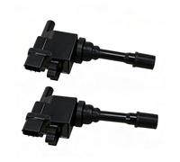 bobine d allumage Pour Lancer pour Evolution 1,8l 1995-2003 | bobine allumage 2/4 pièces ABS + métal empêche efficacement les fuites et les courts-circuits.(2 pcs)
