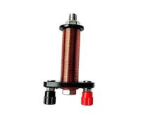 Bobine d ' enseignement des sciences pour les cours de physique, bobine d ' expérimentation d ' électro-aimant enroulé en cuivre avec bornes de liaison, unité de 9 cm pour une utilisation en classe