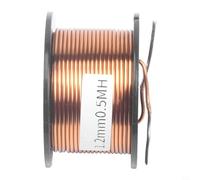 Bobine d'air 0,5 mH fil de cuivre 1,2 mm pour crossover audio