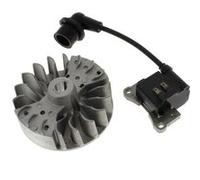 Bobine d'allumage 1e34f-2e-3 + volant pour Debroussailleuse Al-ko G