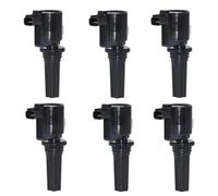 Bobine d'allumage 2 Broches 6 pièces pour Jaguar pour X-Type X400 2.5L pour S-Type pour X200 3.0L 1999-2008 1W4U12A366AA 814052 2W4Z12029A Module d'allumage