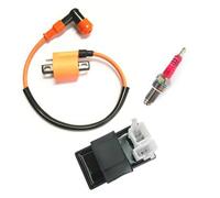 Bobine D'allumage 6 Broches Ac Cdi, 3 Électrodes, Bougie D'allumage D8tc D8tjc Pour Cg 125cc 150cc 20cc 250cc, Refroidissement D'air Vertical, Offre Spéciale