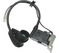 Bobine d'allumage 671000394 pour tondeuse à gazon EM2600 EM2600L EM2600U ER2600L LT-27 MS-27C MS-27U Pièces de rechange en métal et plastique Installation facile