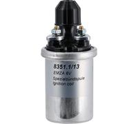 Bobine d'allumage 6V, 8351.1/13, EMZA, électronique, court - Simson S50, S51, S70, S53, S83, KR51/2 Schwalbe, SR50, SR80