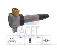 Bobine d'allumage 9.6453 FACET pour SUZUKI FIAT NISSAN