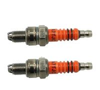 Bobine D'allumage A7TJC Pour Diamètre Filetage 10mm Racing Pour Bougie D'allumage A7TC 3 Électrodes Moto Pour Bougie D'allumage Bobine d'allumage Moto(2 pcs)