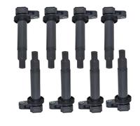 Bobine d'allumage automobile 1/4/8 pièces 90919-02249 bobines d'allumage/adaptées for Lexus GS430 LS430 Toyota 4Runner Tundra Sequoia UF230 UF493 Bobine Allumage(90919-02249(4PCS))