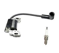 Bobine d'allumage avec Bougie d'allumage pour Briggs & Stratton 500E 575EX 625EXi 08P502 09P602 09P702 08P500 08P600 093J02 09P600 09P700 Remplace 593872 595009 798534 799582