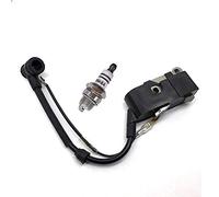 Bobine d'allumage avec bougie d'allumage pour tronçonneuse Fuxtec CS3.0, CS3.6, Scion HB5200, Stenson YD5200, Timbertech KS5200, KS5800, Rotfuchs RS5200, RS5800, Tarus McDillen 5200 5800.